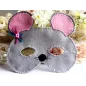 Mouse mask with decor – Ditte.lv children's carnival costume