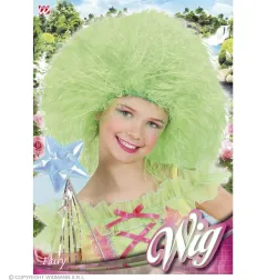 Fairy wig neon green