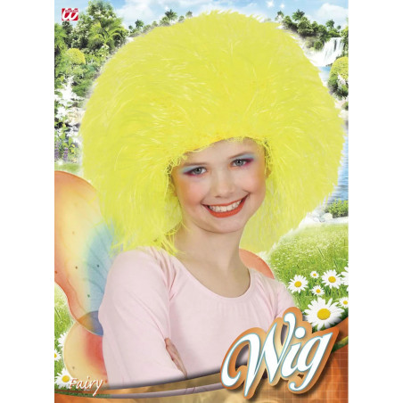 Fairy wig neon yellow