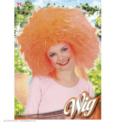 Fairy wig neon orange