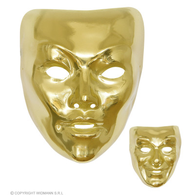 Face mask gold