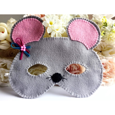 Mouse mask with decoration Ditte