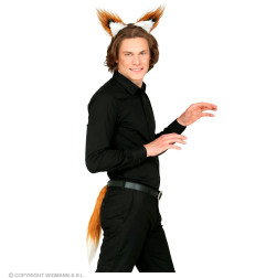 Fox mask - ears, tail