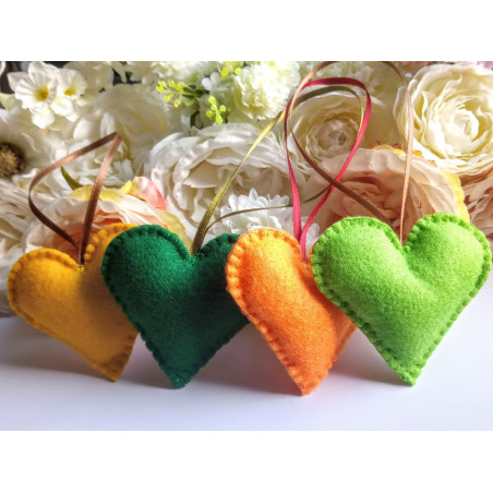 Heart in ribbon