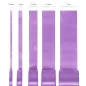 Satin ribbon lilac 12mm, 23m
