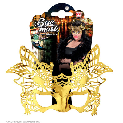 Venetian mask gold