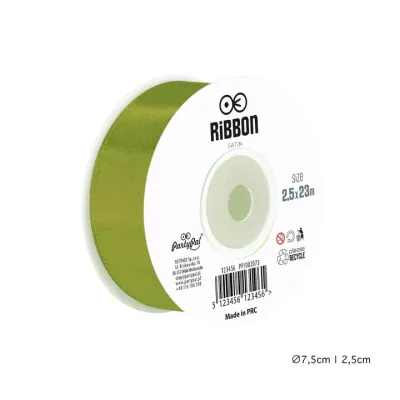 satin-ribbon-green-25mm-23m-partypal-147320-1