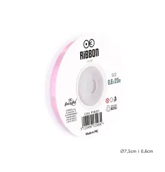 Satin ribbon heavenly lilac 6mm, 23m