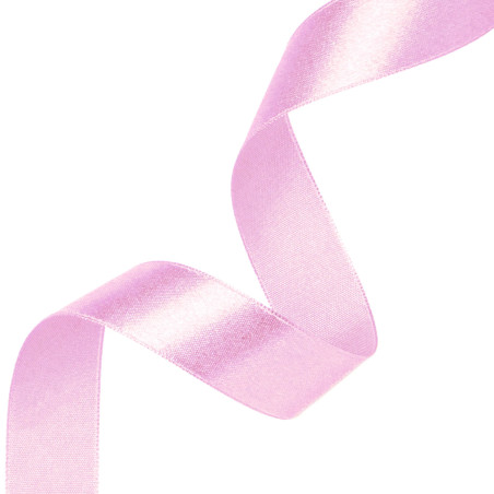 Satin ribbon heavenly lilac 38mm, 23m