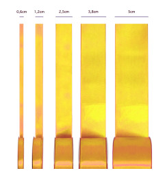 Satin ribbon honey 50mm, 23m