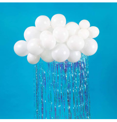 Balts balons 12 cm, lateksa