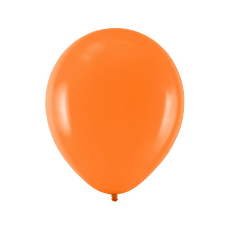 Oranžs balons 12 cm, lateksa