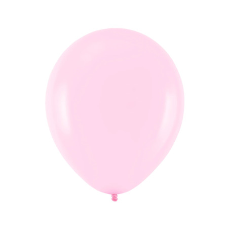 Gaiši rozā balons 12 cm, lateksa