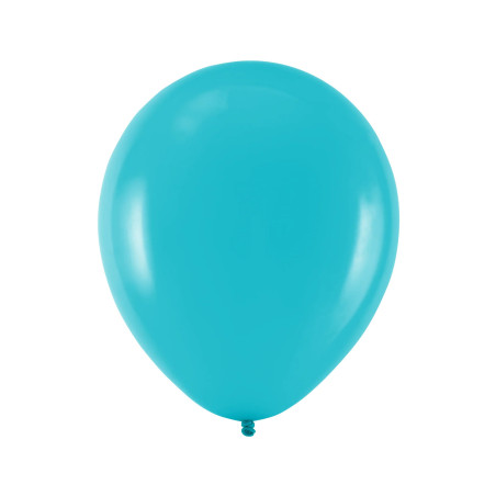 Turquoise balloon 12 cm, latex