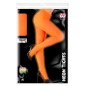 Women's neon orange 40 den fluorescent tights