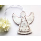 White Angel in a ribbon