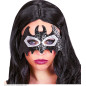 Batman mask silver/black