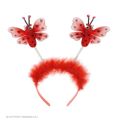 Hairband with ladybugs