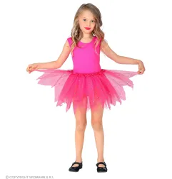 Tutu tulle skirt pink, 30 cm