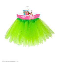 Tutu tulle skirt green, 30 cm