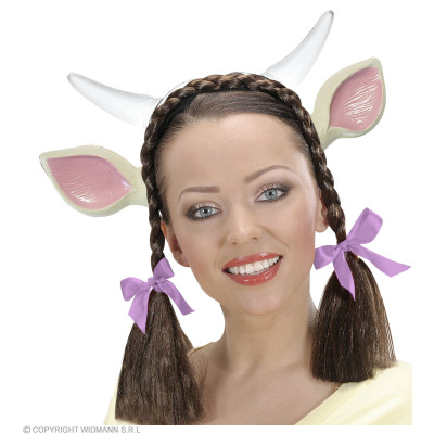 Cow horns and ears