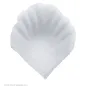 White fabric petals, 150 pcs.