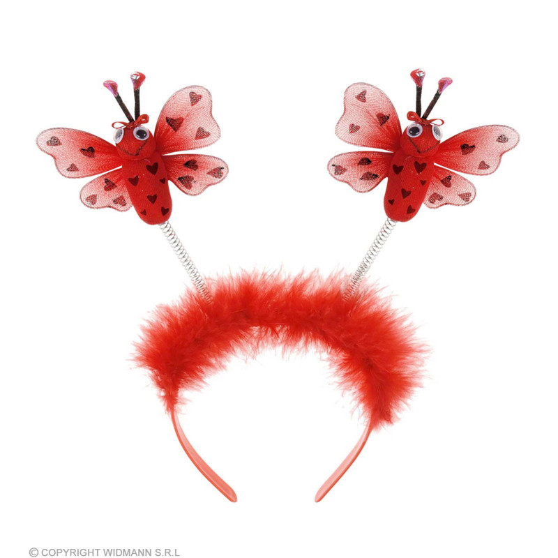 Hairband with ladybugs