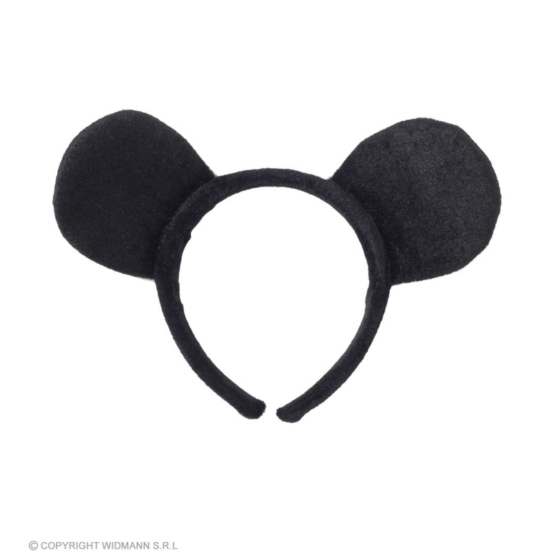 Mouse ears are black