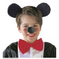 Mouse ears are black