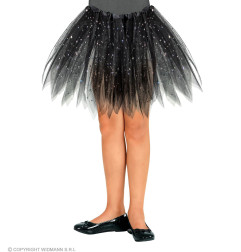Tutu tilla svārki melni, 30 cm
