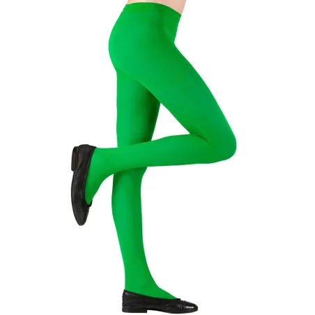 Children's tights 40 DEN green, 1-14 years
