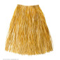Hawaiian skirt in straw color, 75 cm