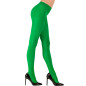 Women's 40 DEN green tights, suitable for everyday wear, parties and costume looks