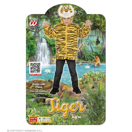 Tiger costume, 98-113 cm