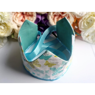 Fabric crown Butterflies