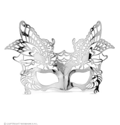 Venetian mask silver