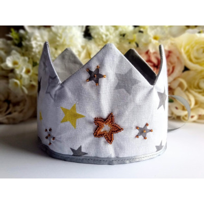 Fabric crown Star