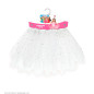 Tutu tilla svārki balti, 30 cm