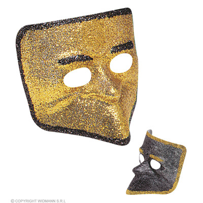 Venetian mask with glitters